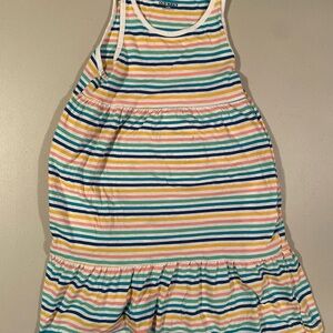 Old Navy Multicolor Striped Dress